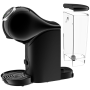 Cafetera de Cápsulas Delonghi Genio S Plus EDG315.B/ Negra