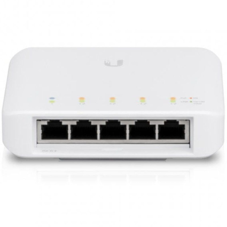 Switch Ubiquiti USW-Flex 5 Puertos/ RJ45 10/100/1000 PoE/ Pack 3 uds