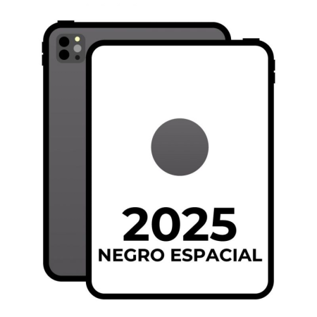 Apple iPad Pro 13' 2025 7th WiFi/ M5/ 1TB/ Negro Espacial/ Vidrio Nanotexturizado