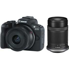 Canon EOS R50 Kit (RF-S 18-45mm + RF-S 55-210mm) - Negro Canon EOS R50 Kit (RF-S 18-45mm + RF-S 55-210mm) - Negro | Ganga Electrónica