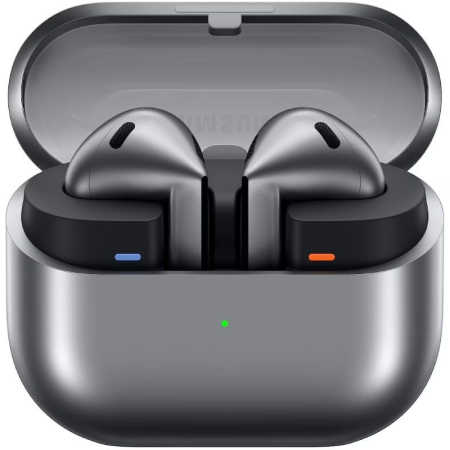 Auriculares Bluetooth Samsung Galaxy Buds 3 con estuche de carga/ Autonomía 6h/ Gris