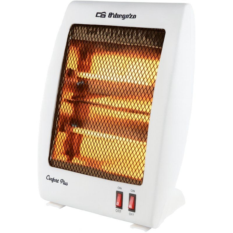 Estufa de Cuarzo Orbegozo BP 5000 A/ 2 niveles de potencia/ 800W