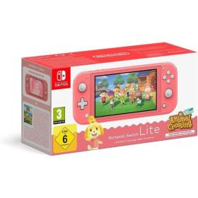 Nintendo Switch Lite Coral + Juego Nintendo Animal Crossing New Horizons Nintendo Switch Lite Coral + Juego Nintendo Animal Crossing New Horizons