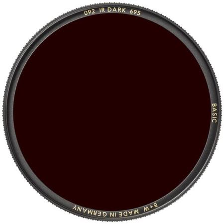B+W IR Dark Red 695 Basic 37