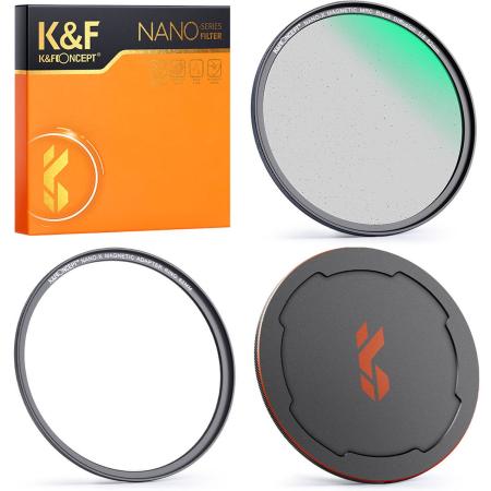 K&F Concept Magnetic 1/8 Black Mist Filter Nano X 49mm