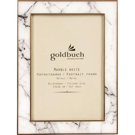 Goldbuch Marble Photo Frame 13x18 White (2 ST)