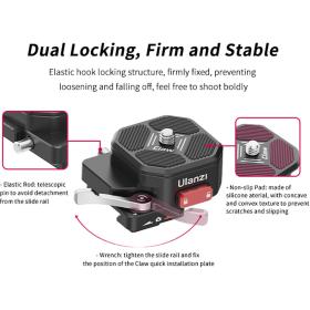 Ulanzi CO04 CLAW Quick Release Plate Set For DJI RS 3 Mini