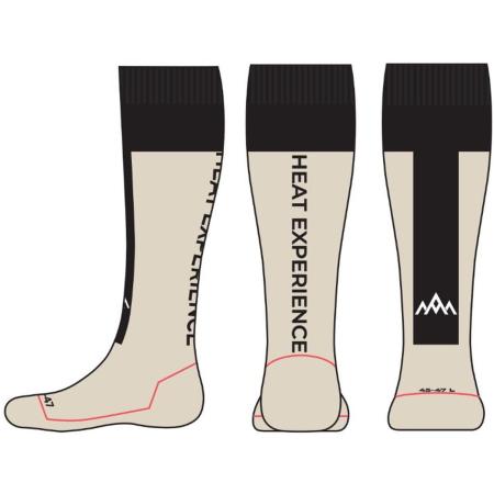Heat Experience Heatx Heated Technical Socks L Sand/Black - EU43/45