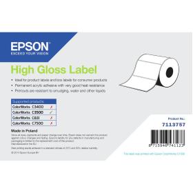 Epson High Gloss Label Die-Cut Roll 76mm X 127