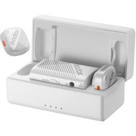 Godox Cube C KIT2 White 2.4GHz Wireless Microphone System Godox Cube C KIT2 White 2.4GHz Wireless Microphone System