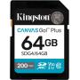 Kingston 64GB SDXC Canvas Go Plus GEN4