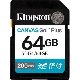 Kingston 64GB SDXC Canvas Go Plus GEN4 Kingston 64GB SDXC Canvas Go Plus GEN4