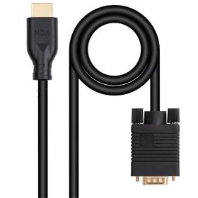Cable Conversor Nanocable 10.15.4602/ VGA Macho - HDMI 8K Macho/ 1.8m/ Negro Cable Conversor Nanocable 10.15.4602/ VGA Macho - HDMI 8K Macho/ 1.8m/ Negro