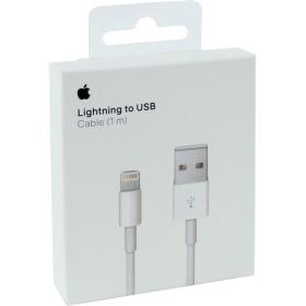 Apple Lightning-Cable Lightning Male To USB Male 1 M