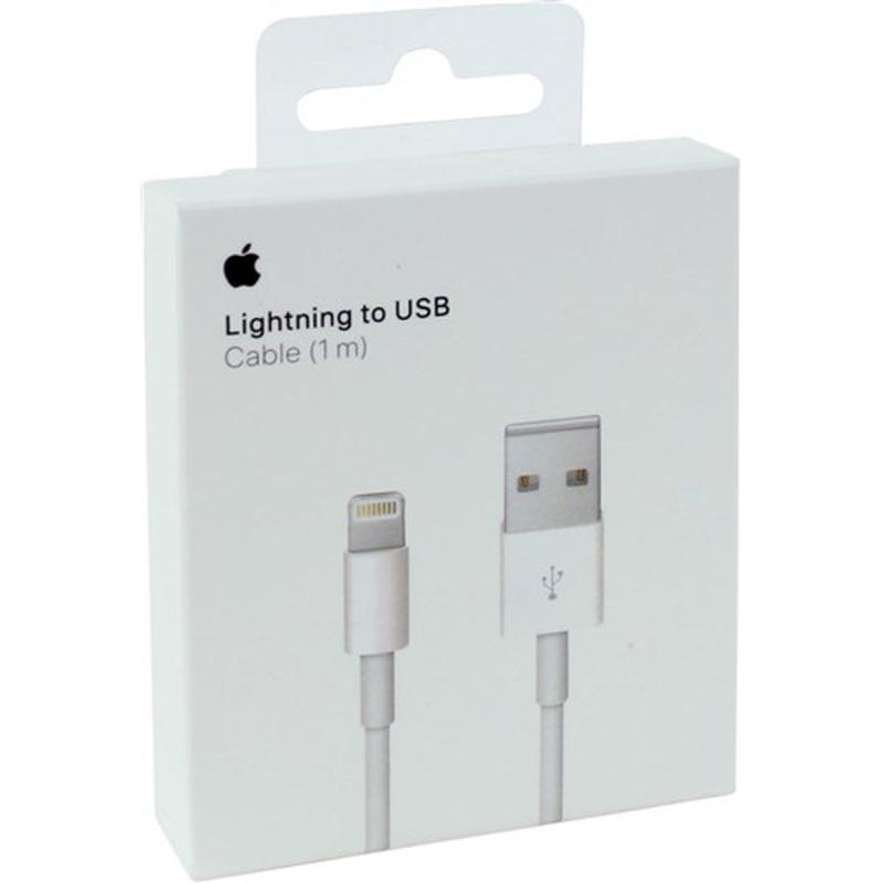 Apple Lightning-Cable Lightning Male To USB Male 1 M