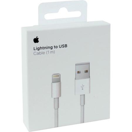 Apple Lightning-Cable Lightning Male To USB Male 1 M