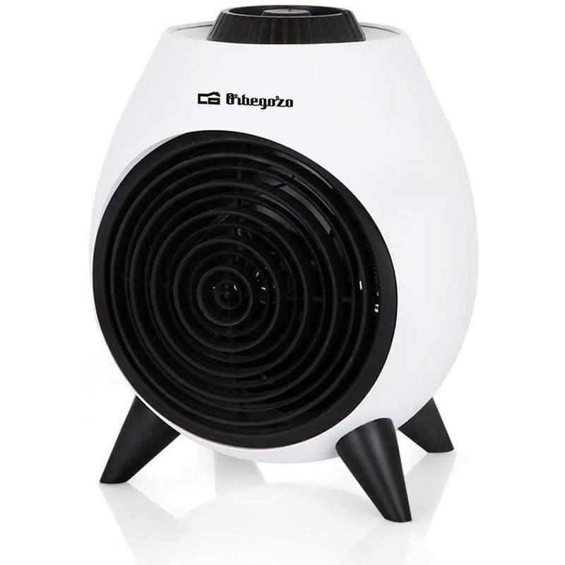CALEFACTOR ORBEGOZO FH 5037 - 2000W - 2 NIVELES POTENCIA (1000/2000W) - MODO VENTILADOR - PROTECCIÓN SOBRECALENTAMIENTO