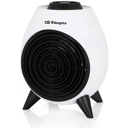 CALEFACTOR ORBEGOZO FH 5037 - 2000W - 2 NIVELES POTENCIA (1000/2000W) - MODO VENTILADOR - PROTECCIÓN SOBRECALENTAMIENTO