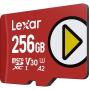 Lexar MicroSDXC Play UHS-I 256GB V30 R205/W140MB/s