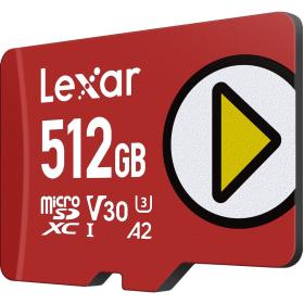 Lexar MicroSDXC Play UHS-I 512GB V30 R205/W140MB/s