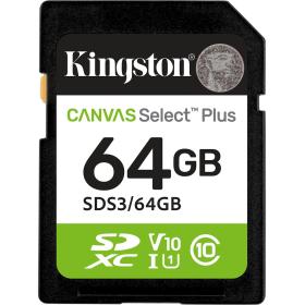 Kingston 64GB SDXC Canvas Select Plus