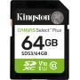 Kingston 64GB SDXC Canvas Select Plus