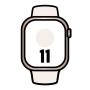 Apple Watch Series 11/ GPS/ 42mm/ Oro Rosa/ Correa Deportiva Rosa rubor (S/M)