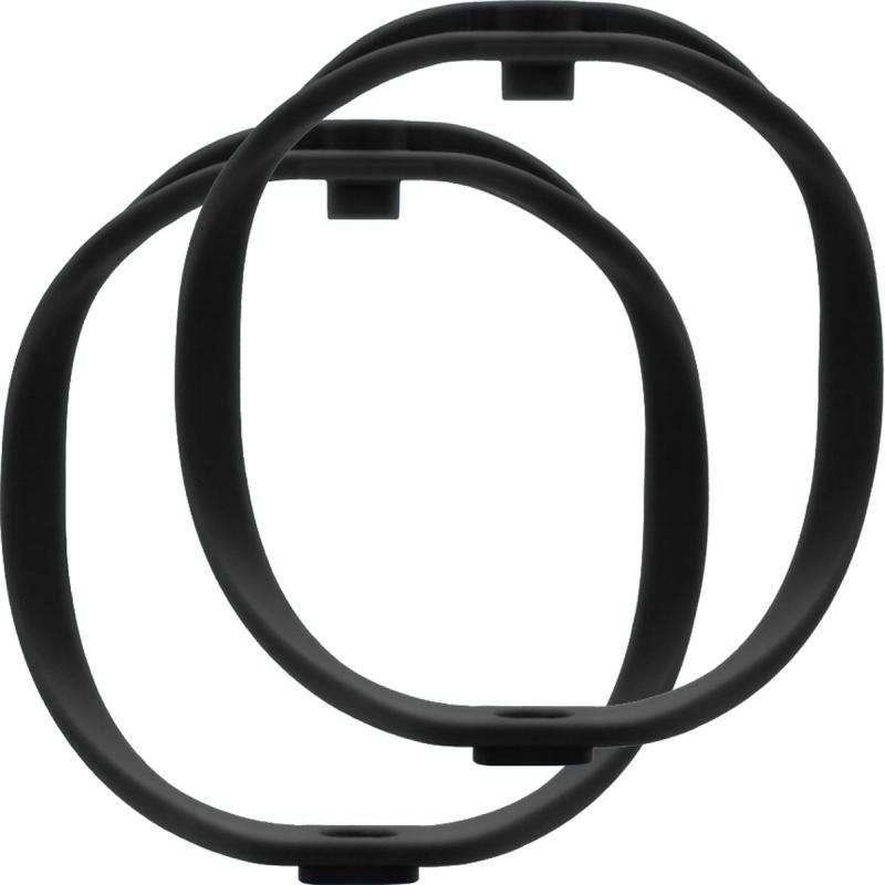 Radius Pair Of RAD-2 Hoops Standard Firmness 72-SHORE (Black - Hoops Only)