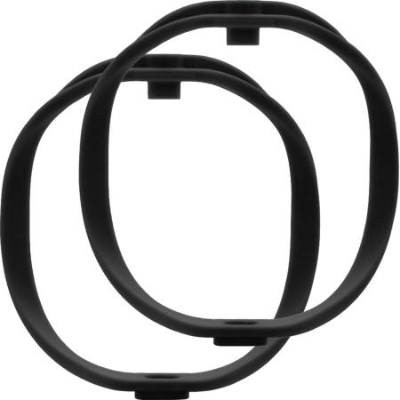 Radius Pair Of RAD-2 Hoops Standard Firmness 72-SHORE (Black - Hoops Only)