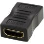 Deltaco HDMI Kopelstuk HDMI To HDMI Adapter 2 X Female HDMI 4K 60Hz Black