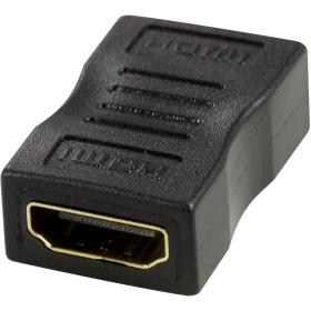 Deltaco HDMI Kopelstuk HDMI To HDMI Adapter 2 X Female HDMI 4K 60Hz Black
