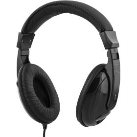 Deltaco Stereo Headphones Over-Ear 1X 3.5 mm - Black