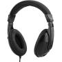 Deltaco Stereo Headphones Over-Ear 1X 3.5 mm - Black