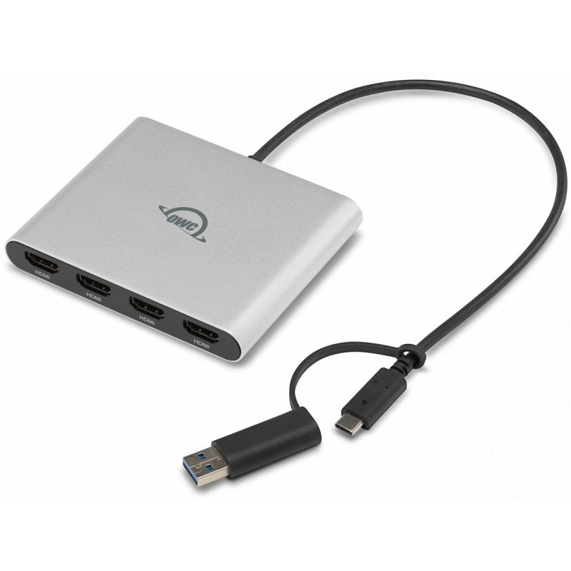 OWC USB-C Quad HDMI 4K Display Adapter w/ Displaylink