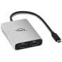 OWC USB-C Dual HDMI 4K Display Adapter w/ Displaylink For Apple Silicon M1 to M4