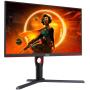 Monitor Gaming AOC Q27G3XMN/BK 27'/ QHD/ 1ms/ 180Hz/ VA/ Regulable en altura/ Negro