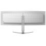 Monitor Gaming Ultrapanorámico Curvo Philips Evnia 8000 49M2C8900L 49'/ Dual QHD/ 0.03ms/ 144Hz/ OLED/ Multimedia/ Blanco