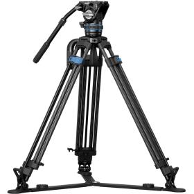 Sirui SQ75 Carbon Twin-Leg Video Tripod 75mm Half-Bowl + S5 Head