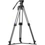 Sirui SQ75 Carbon Twin-Leg Video Tripod 75mm Half-Bowl + S5 Head