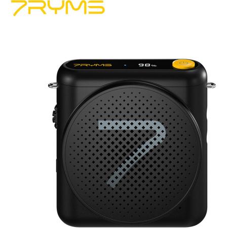 7Ryms WA1 Presentatie-Speaker w/ Wireless Headset - Black