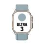 Apple Watch Ultra 3/ GPS/ Cellular/ 49mm/ Caja de Titanio Natural/ Correa Loop Alpine Azul Claro L