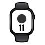 Apple Watch Series 11/ GPS/ Cellular/ 42mm/ Negro Azabache/ Correa Deportiva Negra (S/M)