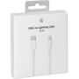 Apple USB-C To Lightning Cable 24 Pin USB-C Male To Lightning Male 1 M