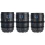 Sirui Vision Prime 1 Series T1.4 FullFrame Cine Lens Kit 24mm/35mm/50mm (Black)