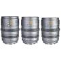 Sirui Vision Prime 1 Series T1.4 Cine Lens Kit 24mm/35mm/50mm (Metal Grey)