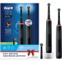 Cepillo Dental Oral-B Pro 3 3900 Duo Black Edition/ Pack 2 Uds