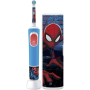 Cepillo Dental Oral-B Pro Kids 3 Spiderman Especial Edition/ Incluye 1 Recambio y estuche de viaje
