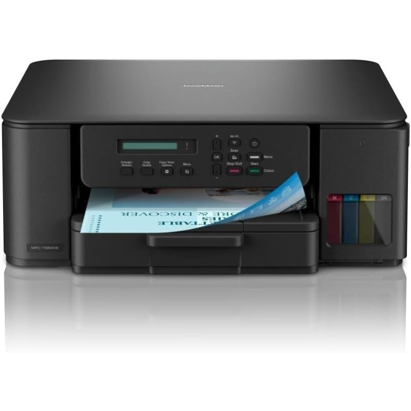 Multifunción Recargable Brother DCP-T580DW WiFi/ Dúplex/ Negra