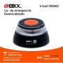 Luz baliza de emergencia para coche Ebox V16 IoT EB2503/ Homologada/ Base Imantada/ Geolocalizable/ Funciona a Pilas/ Incluye Fu