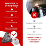 Luz baliza de emergencia para coche Help Flash V16 Connected IoT/ Homologada/ Base Imantada/ Geolocalizable/ Funciona a Pilas